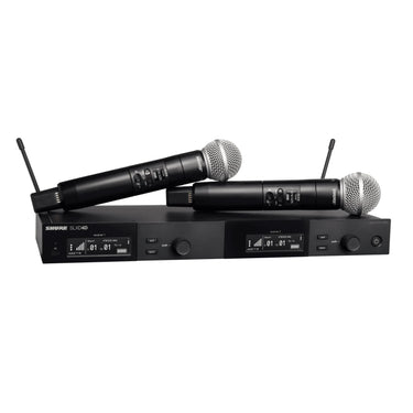 Microfono Inalambrico Shure Slxd24d/sm58-g58 Doble Con Receptor Digital